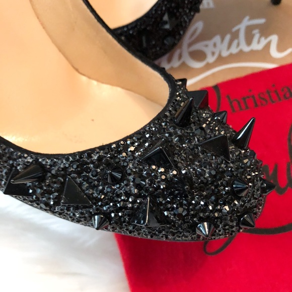 Christian Louboutin Strass Pot Pourri Fifi Heels - Picture 8 of 8
